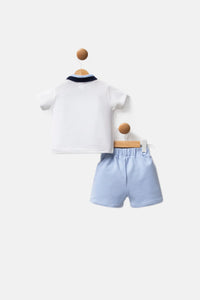 Ensemble deux pièces BOY WHITE-BUE