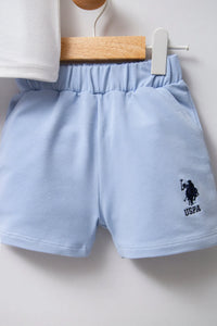 ENSEMBLE GARCON 02 PIECES WHITE-BLUE