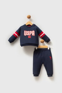 ENSEMBLE BEBE NAVY-BLEU RED