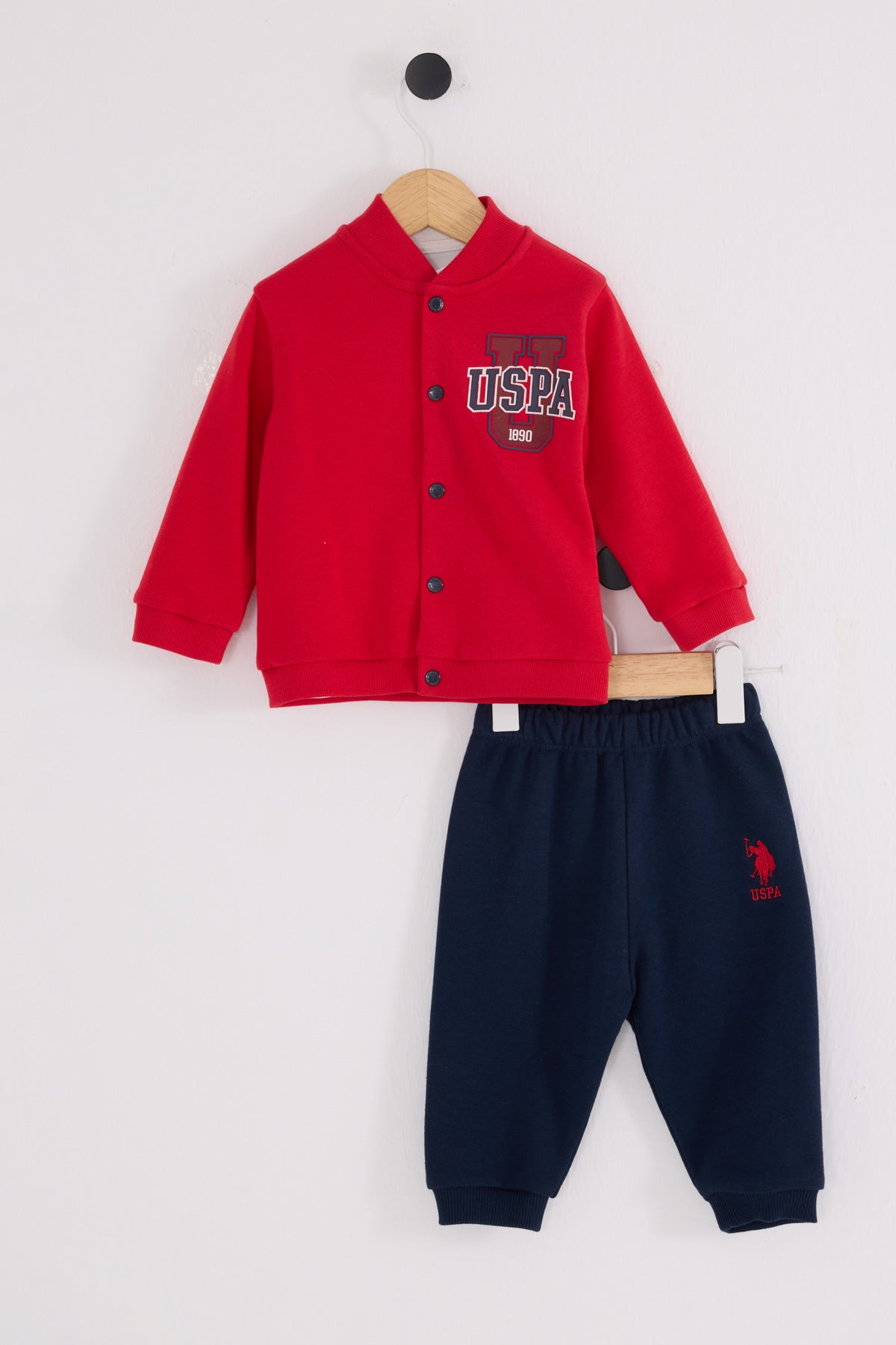 ENSEMBLE BEBE 03 PIECES RED