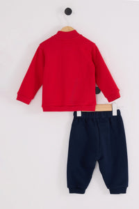 ENSEMBLE BEBE 03 PIECES RED