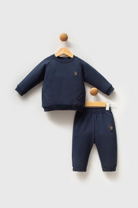 ENSEMBLE BEBE NAVY-BLUE