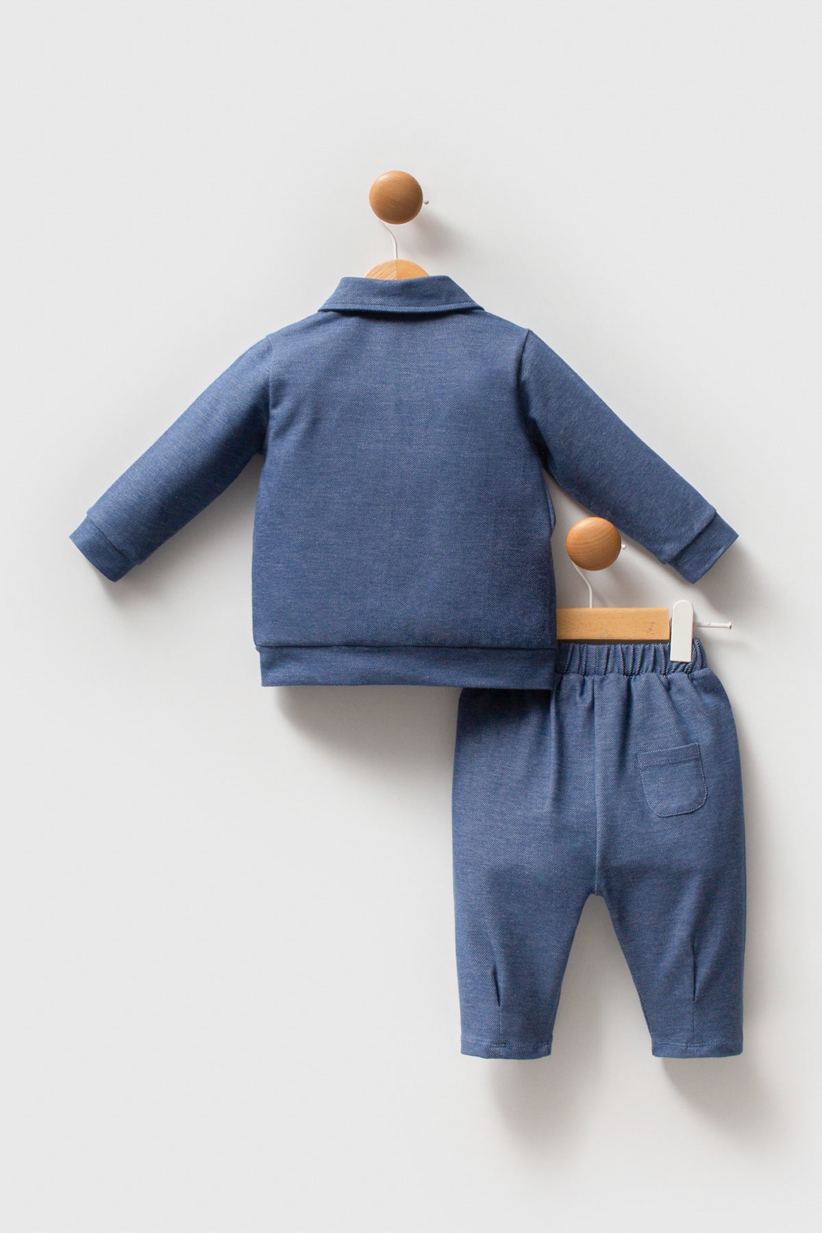ENSEMBLE BEBE 03 PIECES BLUE