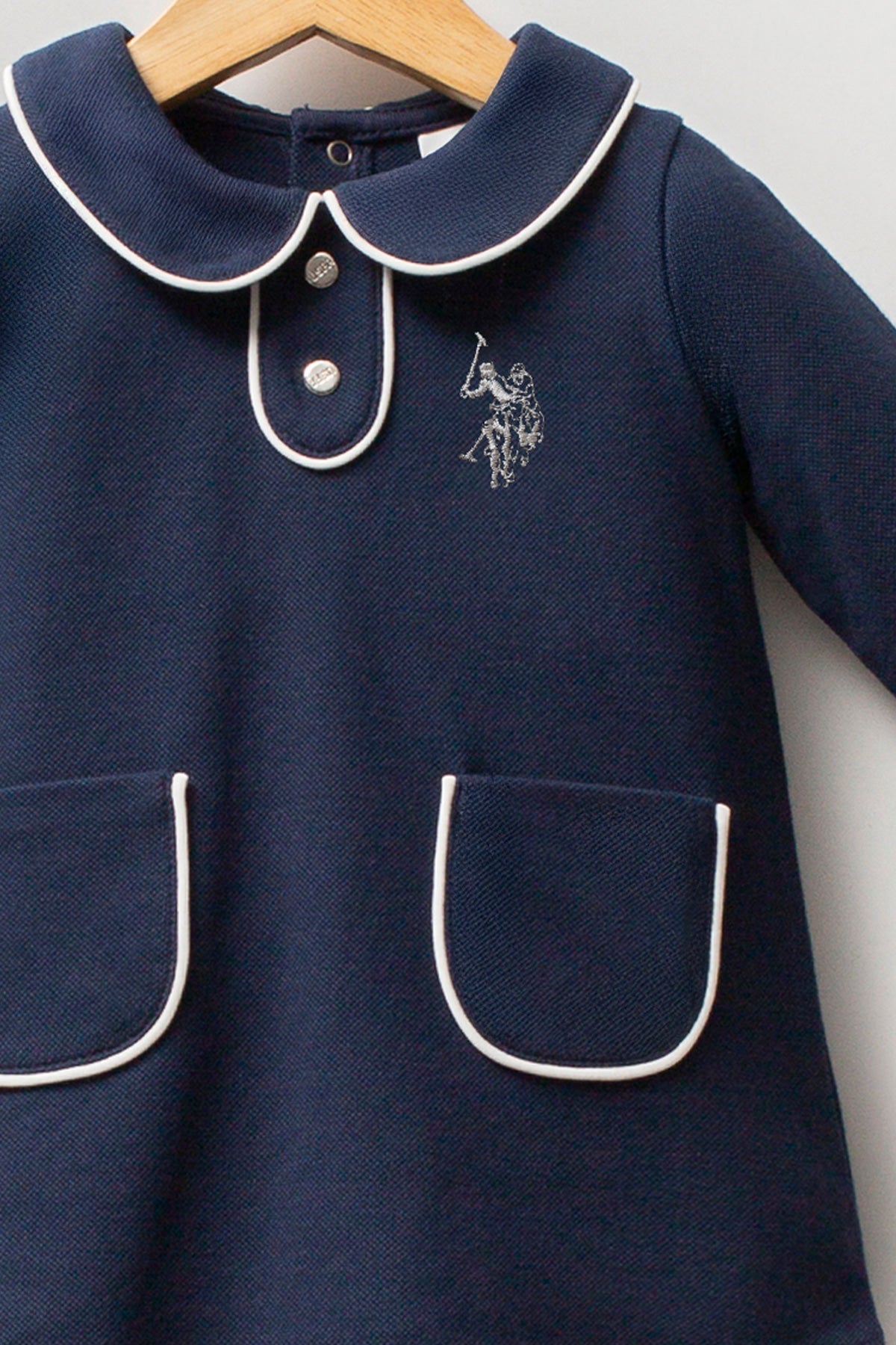 ROBE BEBE NAVY-BLUE
