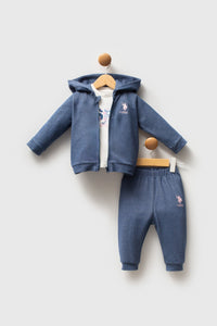 ENSEMBLE BEBE BLEU