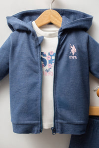 ENSEMBLE BEBE BLEU