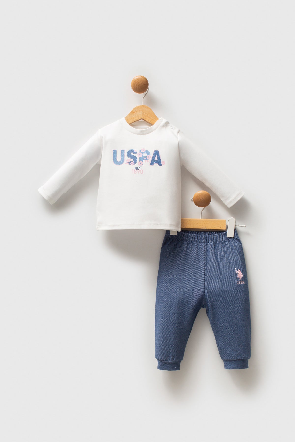 ENSEMBLE BEBE BLEU