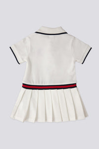ROBE BEBE NAVY-BLUE