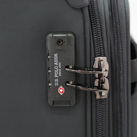 Ensemble valise USPA tissu BLACK