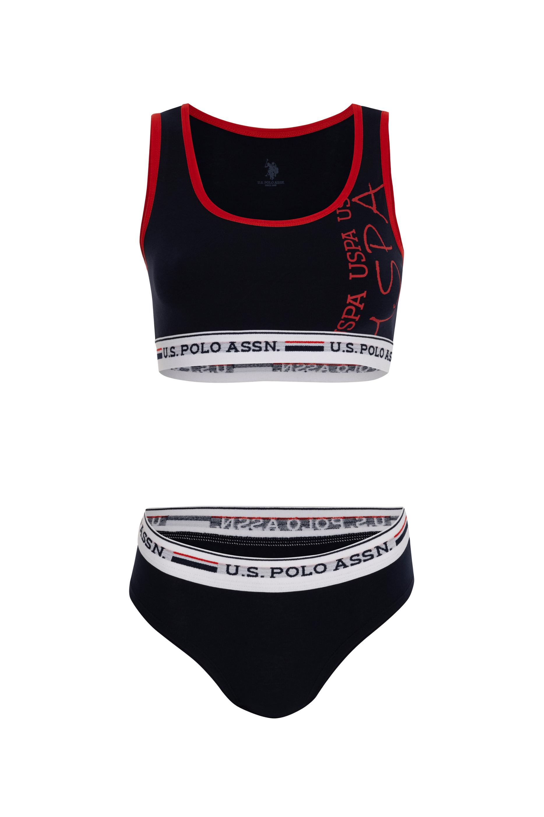 BUSTIER SHORT SET FEMME NAVY-BLUE