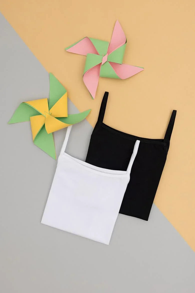 Maillot de corps 2 pièces pour fille-US1672-V1