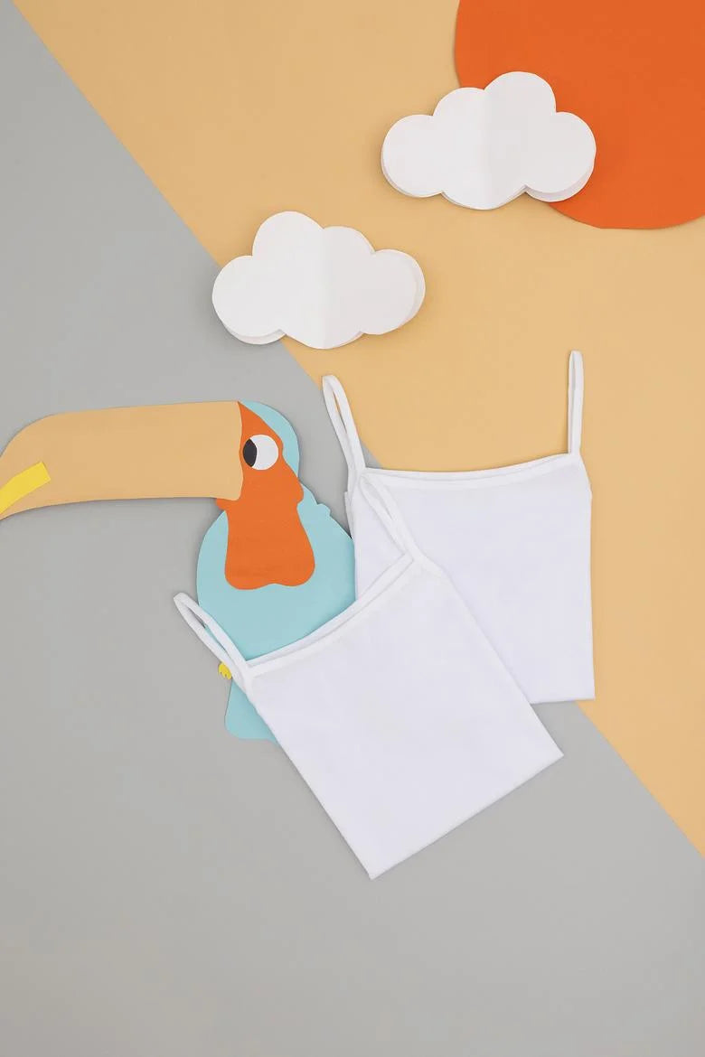 Maillot de corps 2 pièces pour fille-US1670-V1