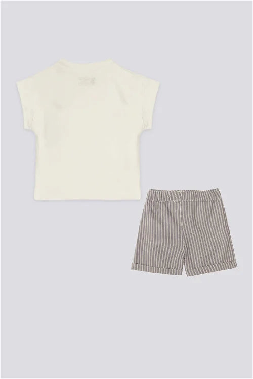 ENSEMBLE BEBE 02 PIECES WHITE