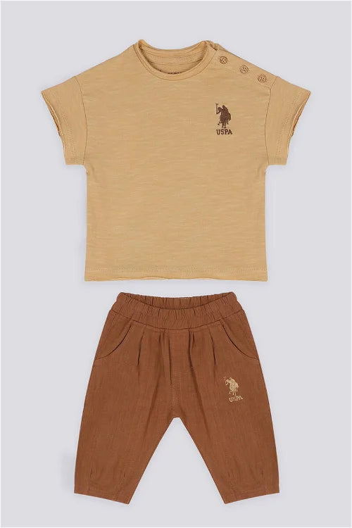 ENSEMBLE BEBE 02 PIECES BROWN