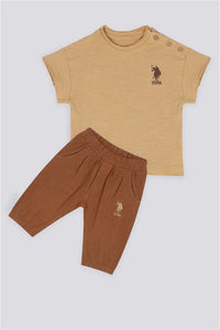 ENSEMBLE BEBE 02 PIECES BROWN