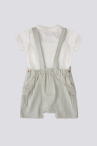 ENSEMBLE BEBE 02 PIECES ECRU