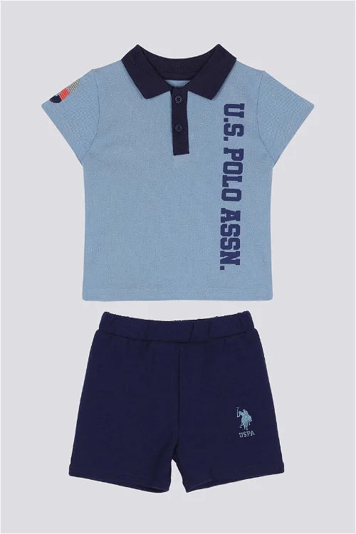 ENSEMBLE BEBE 02 PIECE BLUE