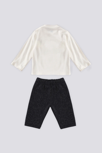 ENSEMBLE BEBE 03 PIECES POLAIRE BEIGE