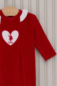 Grenouillère bébé Rouge