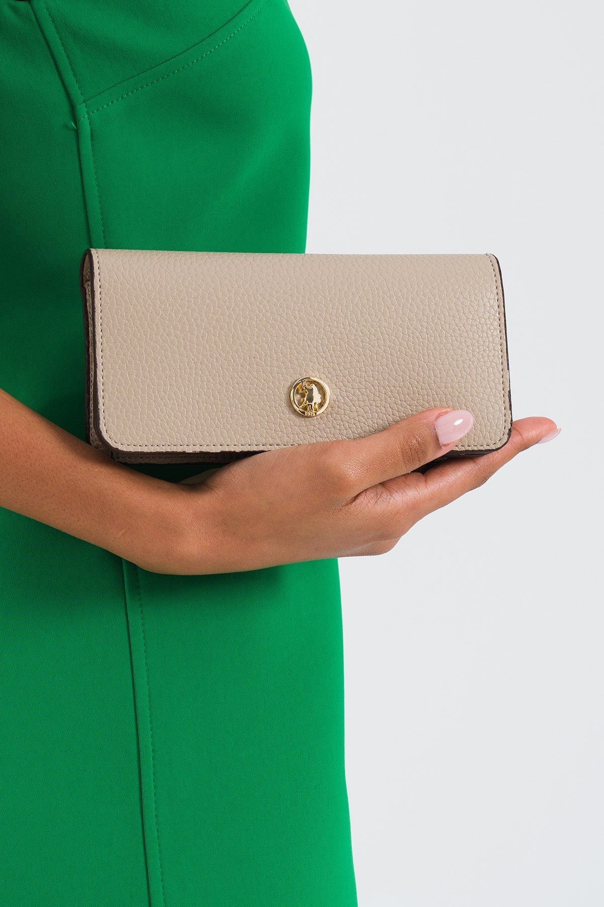 Women's Clutch Bag USC25371 BEIGE