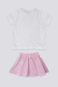 ENSEMBLE BEBE 02 PIECES WHITE