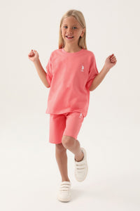 ENSEMBLE FILLE NEON PEMPE