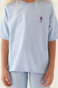 ENSEMBLE FILLE BLUE