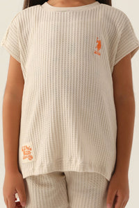 ENSEMBLE FILLE BEIGE
