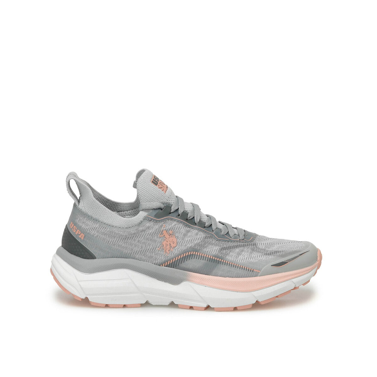 BASKET FEMME STEVEN WMN 4FX GREY-PINK
