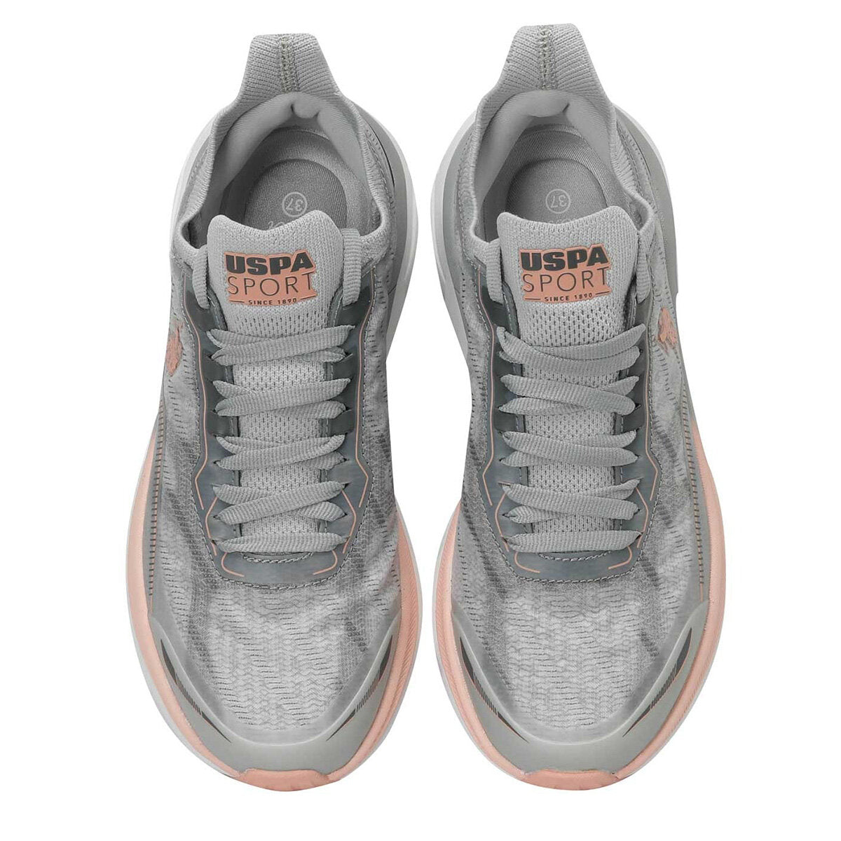 BASKET FEMME STEVEN WMN 4FX GREY-PINK