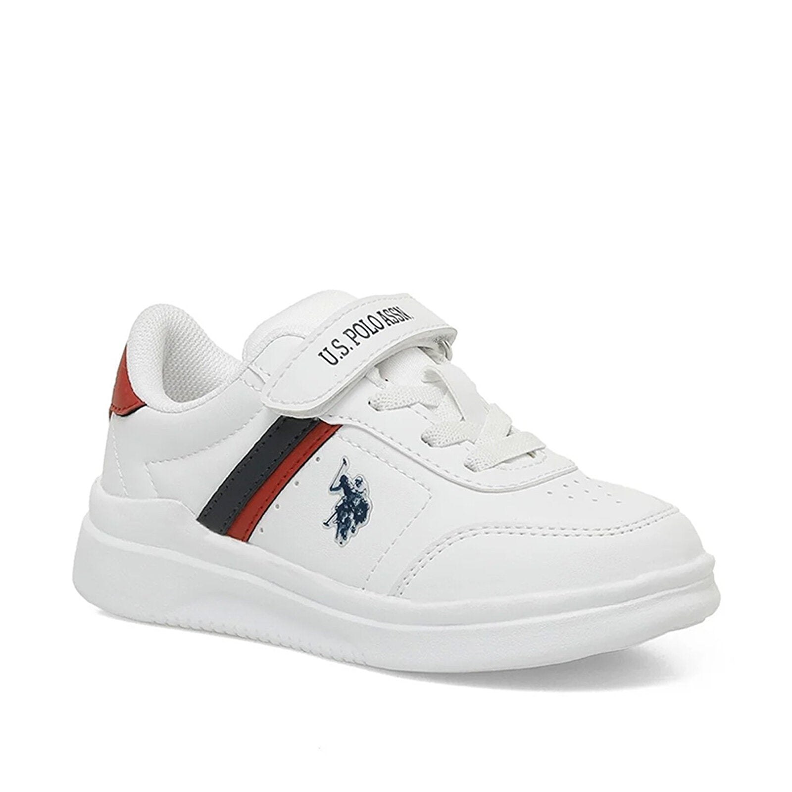 BASKET GARCON BERKELEY JR 4PR WHITE-NAVY-RED