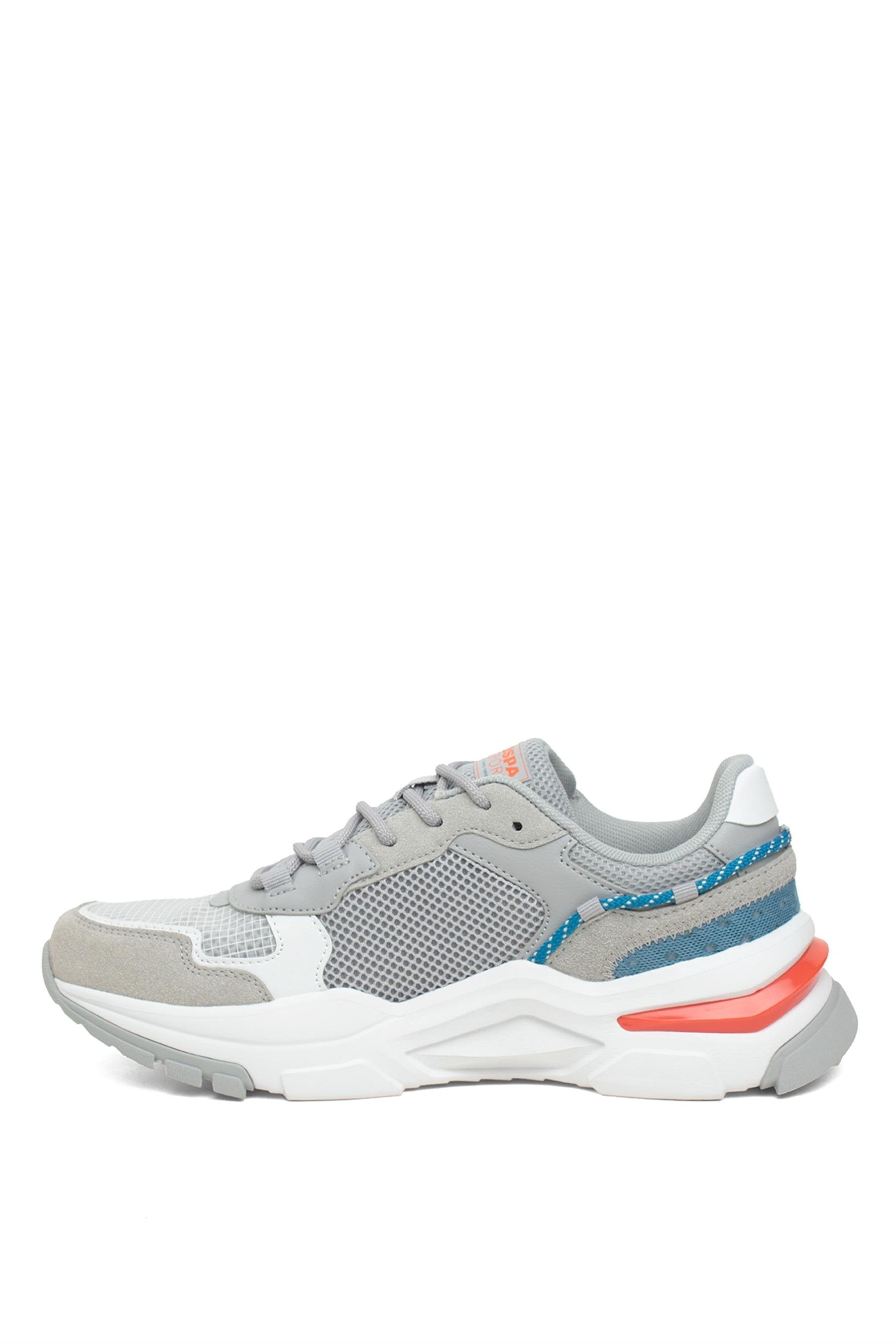 BASKET HOMME VINCENT 4FX GREY-TURUNCU-MAVI