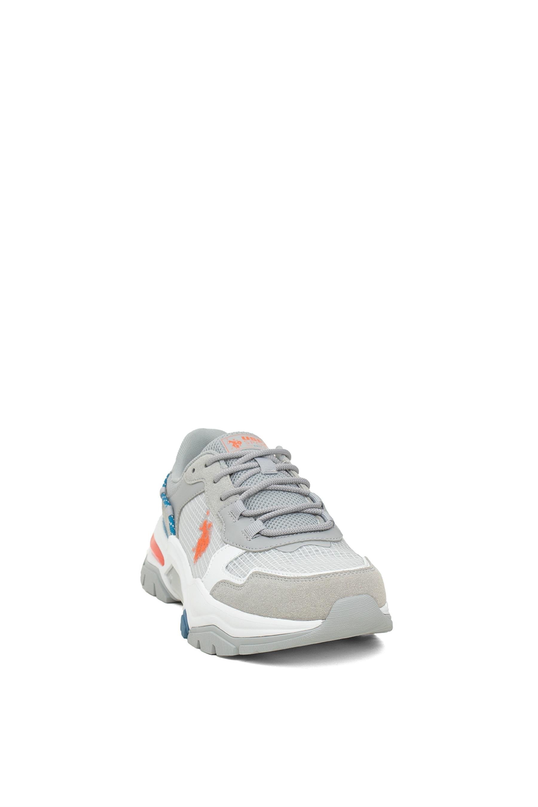 BASKET HOMME VINCENT 4FX GREY-TURUNCU-MAVI