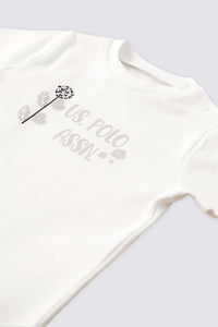 ENSEMBLE FILLE 02 PIECE WHITE