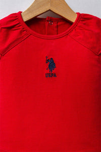 ENSEMBLE FILLE 02 PIECE ROUGE