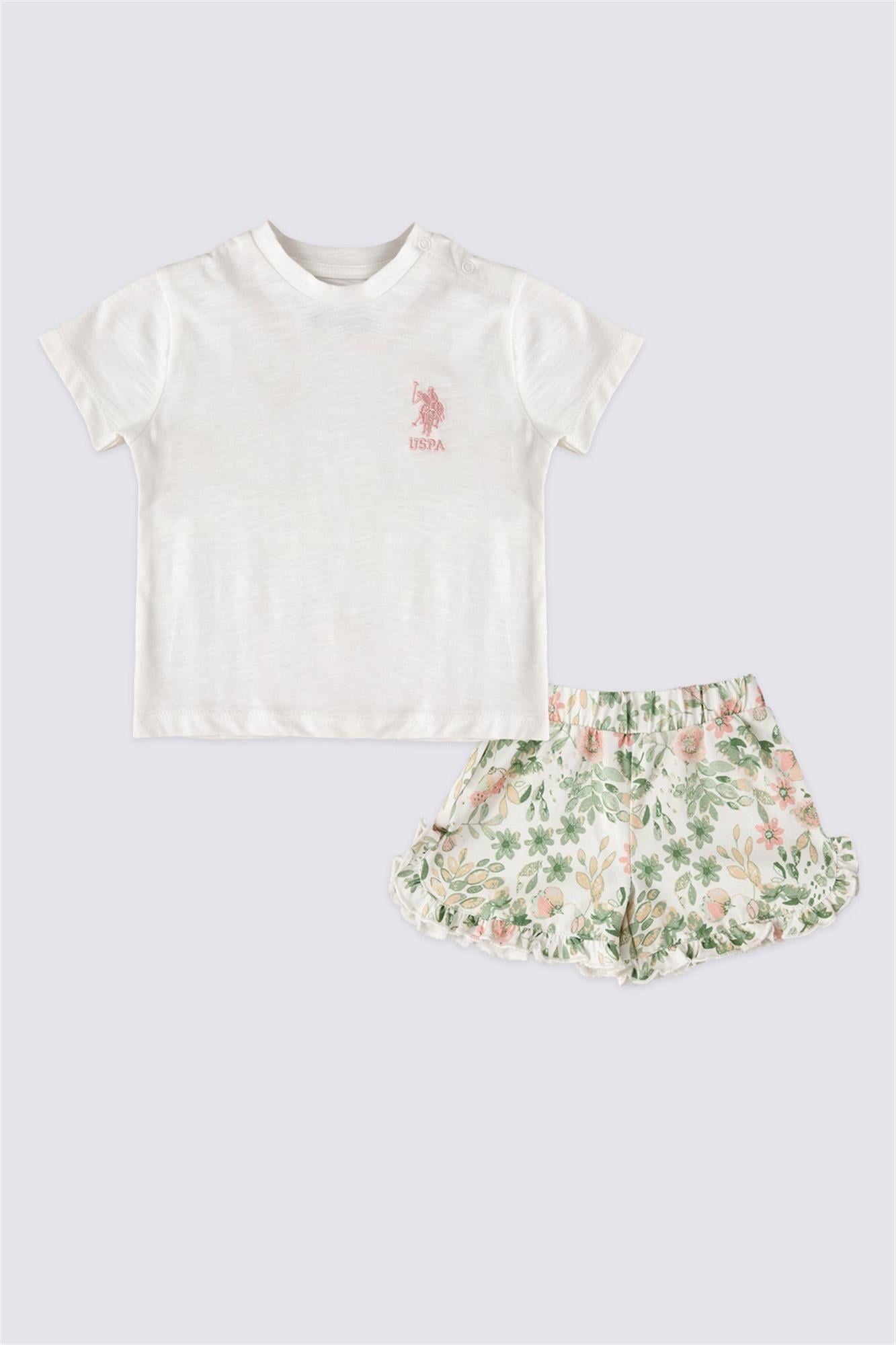 ENSEMBLE FILLE 02 PIECE WHITE