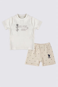 ENSEMBLE FILLE 02 PIECE WHITE