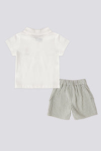 ENSEMBLE BEBE 02 PIECES WHITE