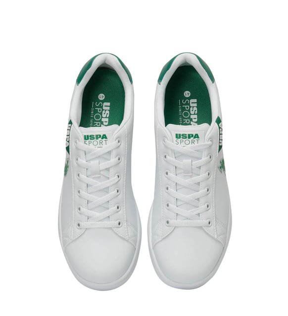 BASKET HOMME COSTA WHITE-GREEN