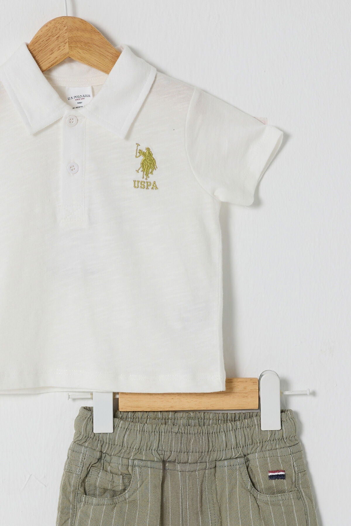 Ensemble deux pièces BOY WHITE-KAKI