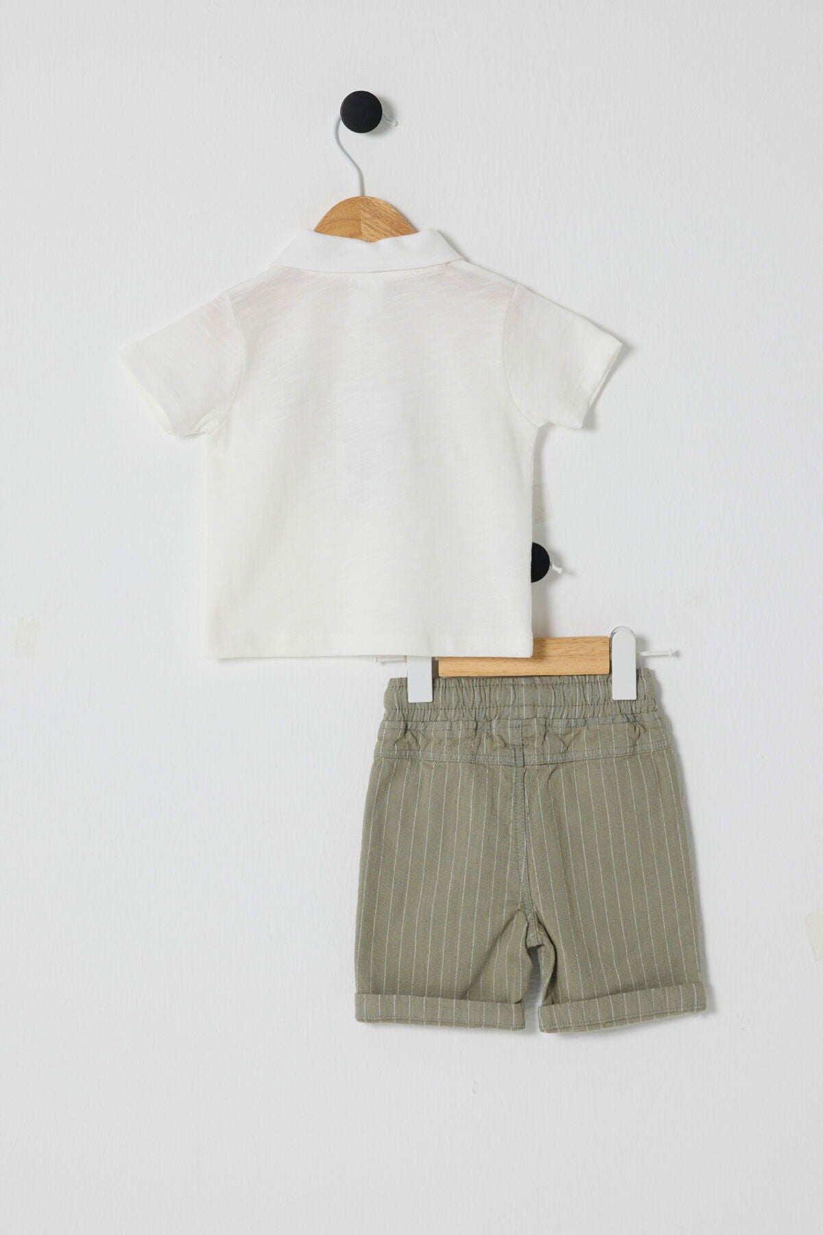 Ensemble deux pièces BOY WHITE-KAKI