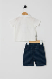 Ensemble deux pièces BOY WHITE-BLUE