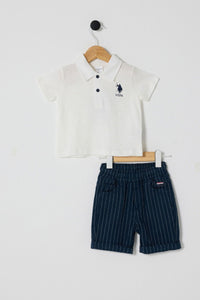 Ensemble deux pièces BOY WHITE-BLUE