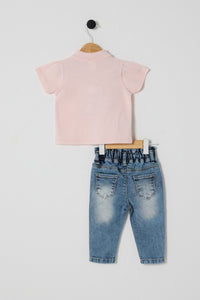 Ensemble deux pièces GIRL SAUMON