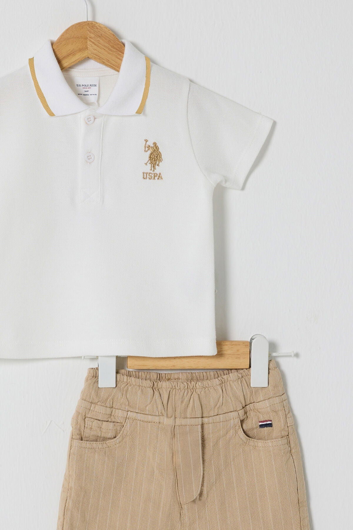 Ensemble deux pièces BOY WHITE-BEIGE