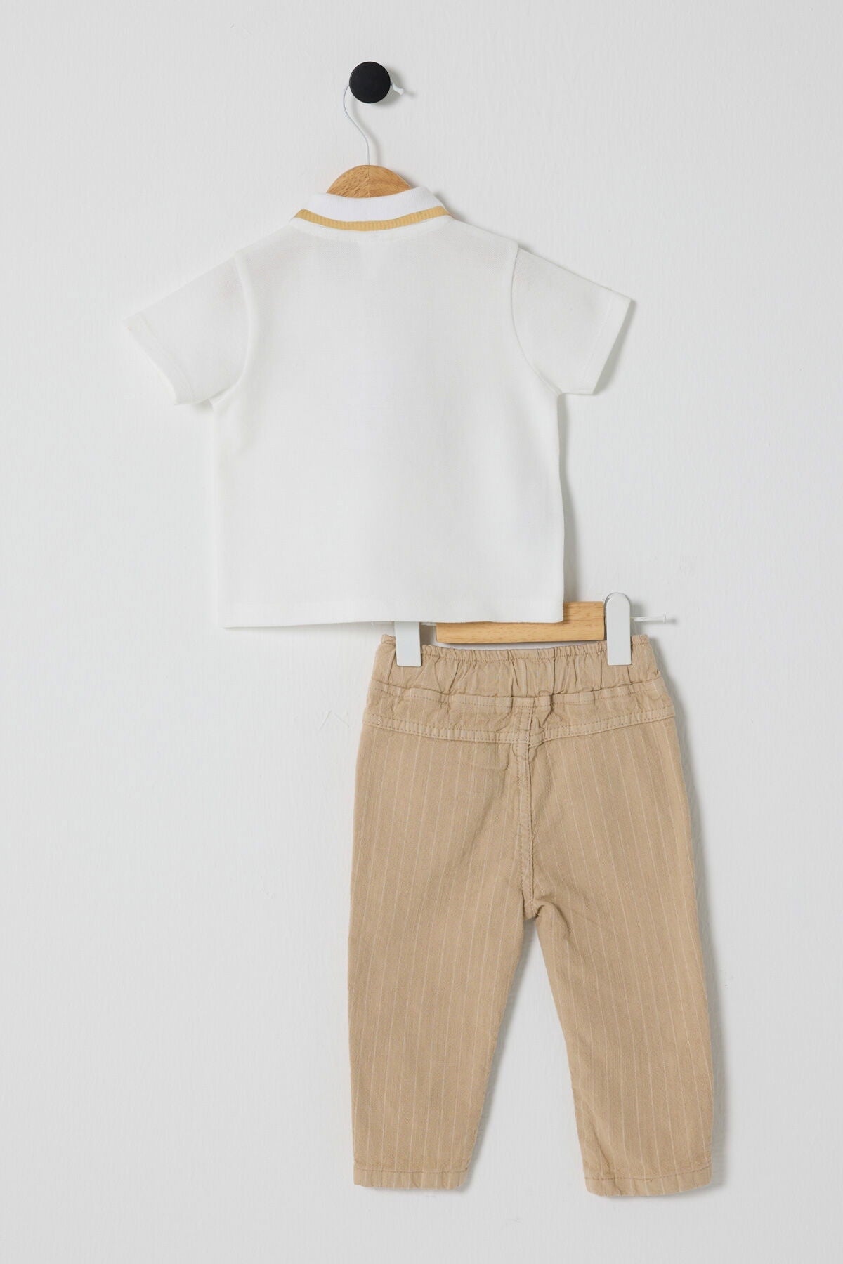 Ensemble deux pièces BOY WHITE-BEIGE