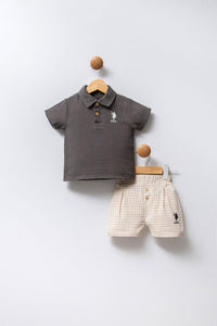 Ensemble deux pièces BOY ANTHARCITE MELANGE