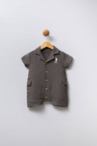 Ensemble une pièce BOY ANTHARCITE MELANGE