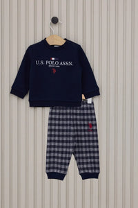 ENSEMBLE BEBE 02 PIECES NAVY-BLUE
