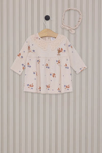 ROBE BEBE BEIGE-CLAIR